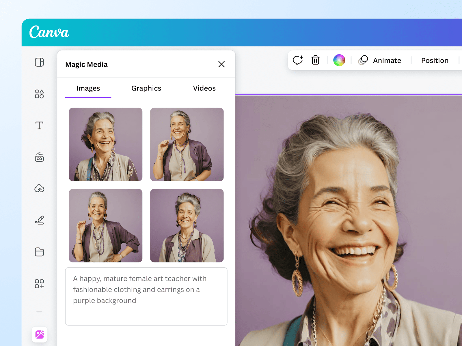 Free AI Face Generator: Create human faces using AI | Canva