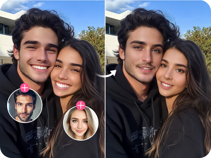 AI Multiple Face Swapper – Create Viral Group Edits in Seconds