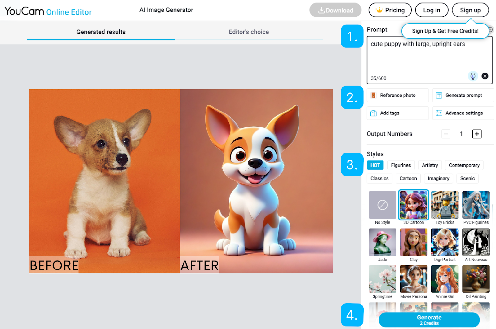 Create a Pet Avatar Online with Pixelfox | Easy & Fast