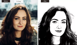 Turn Photo into Line Art Online Free – Pixelfox AI Line Art Converter