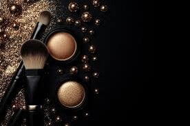 AI Makeup Analysis: Free Makeup Analysis with Black Background on Image