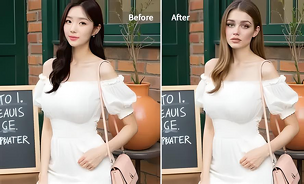 AI Camera Enhancer: Take pictures to look realistic online using PixelFox