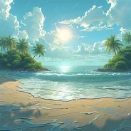 How to Create Stunning Anime Beach Art Using AI Generators